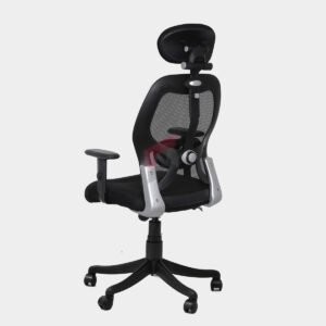 AeroMesh Pro Ergonomic Office Chair – Headrest & Lumbar Support