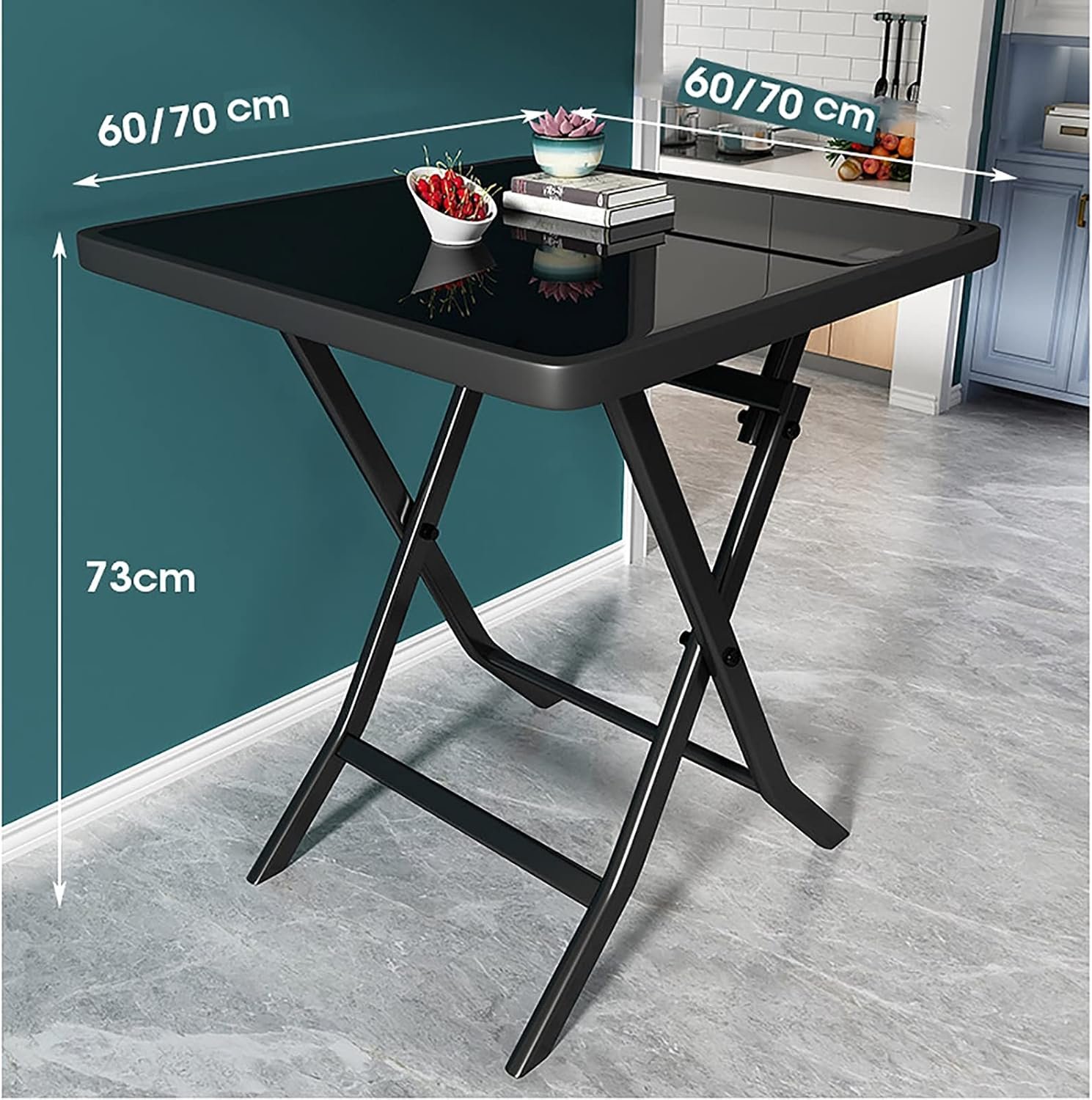 SH-Flex 70 Foldable Tempered Glass Table - Image 3