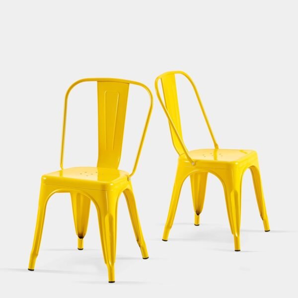 Iron Stackable Outdoor/Vintage/Kitchen Restaurant Chair