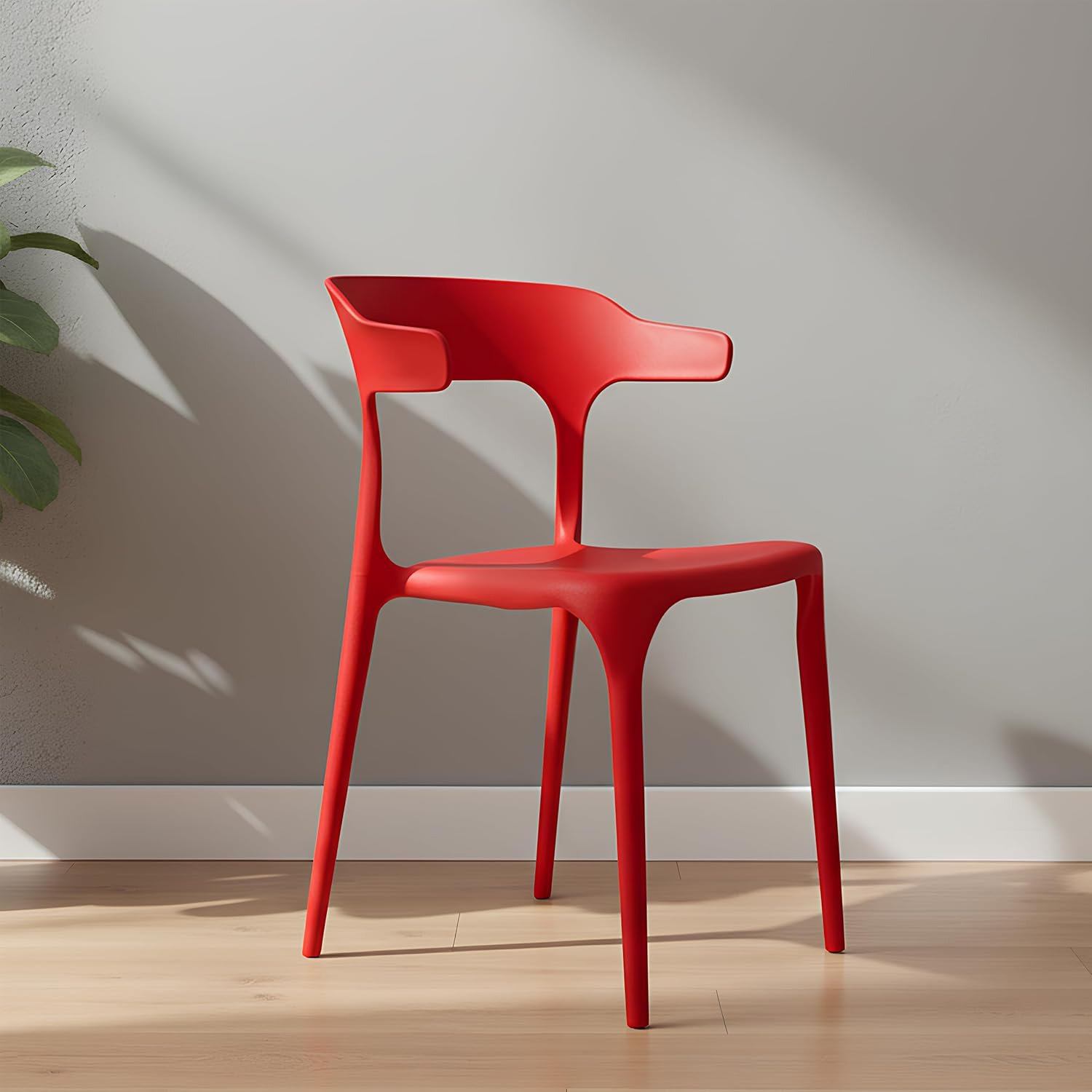 MonoFlex Curve Plastic Chair Color Variation - Image 2