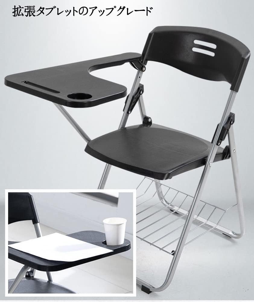 Folding Chair with Writing Tablet - Image 8