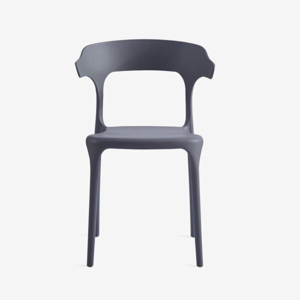 MonoFlex Curve Plastic Chair Grey