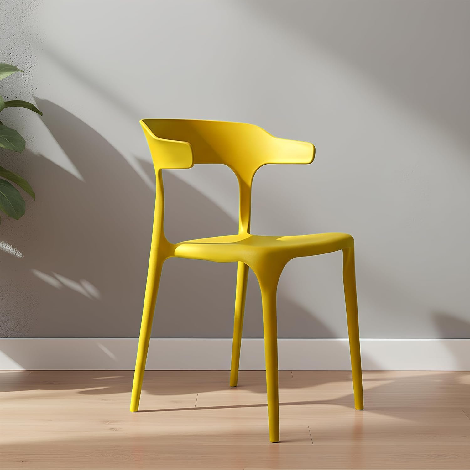 MonoFlex Curve Plastic Chair Color Variation - Image 7